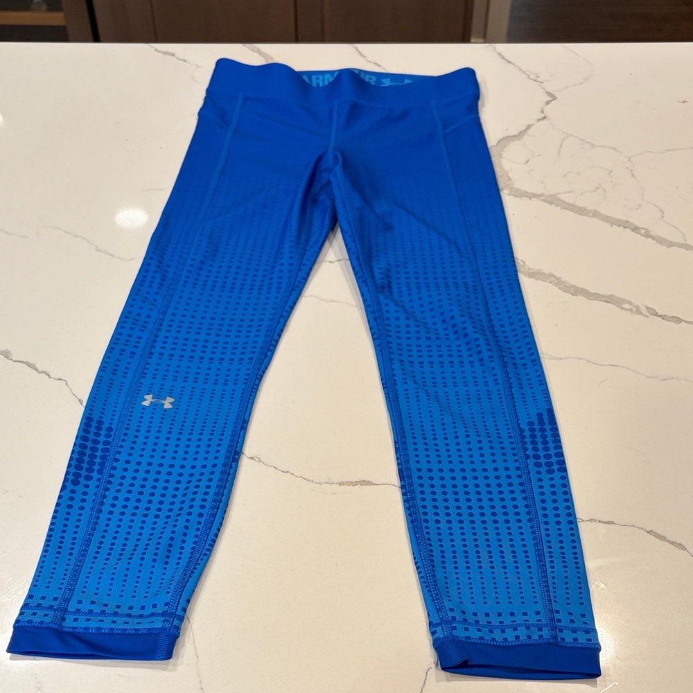 Under Armour Bright Blue Performance Leggings - image 1